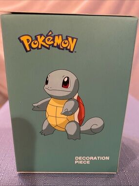 Pokemon Figure Squirtle Decoration Piece - Teal & Yellow